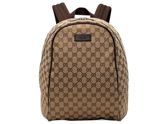 Gucci GG Canvas Rucksack Beige