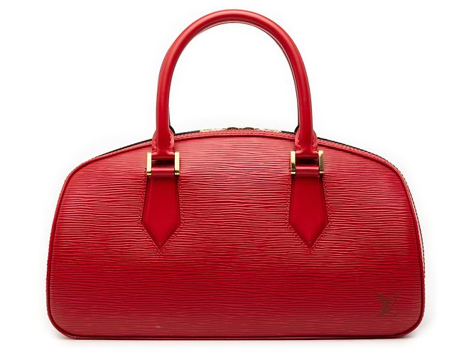Rote Louis Vuitton Epi Jasmine Handtasche