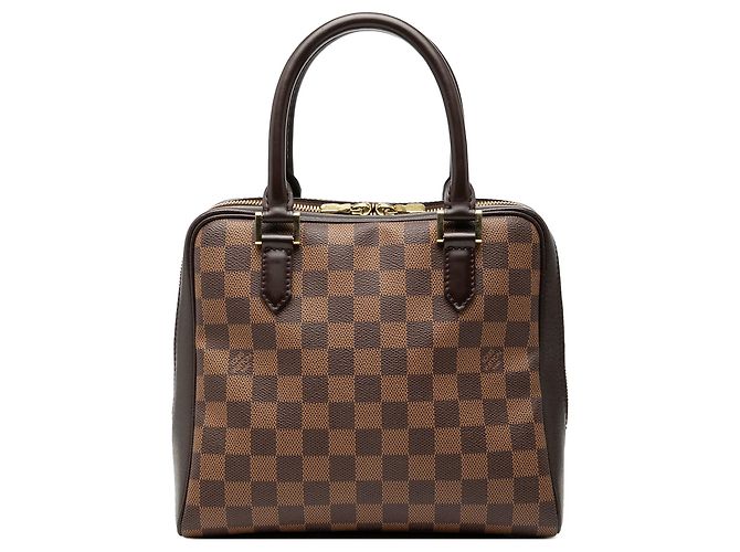 Braune Louis Vuitton Damier Ebene Brera Handtasche