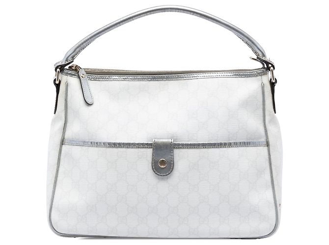 Borsa Gucci GG Supreme Joy argento