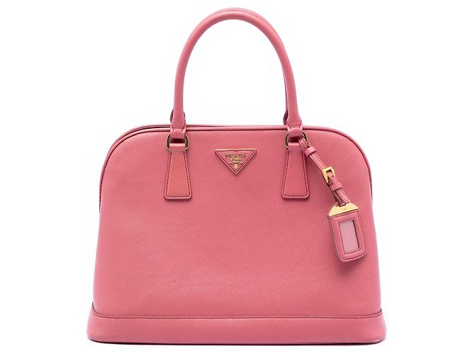 Borsa Prada Medium Saffiano Lux Open Promenade rosa
