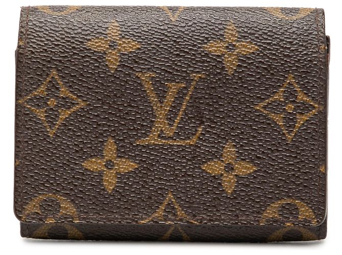 Louis Vuitton Monogram Briefgeldbörse Envelope Braun