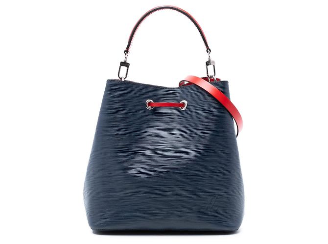 Borsa a secchiello Epi NeoNoe MM blu Louis Vuitton