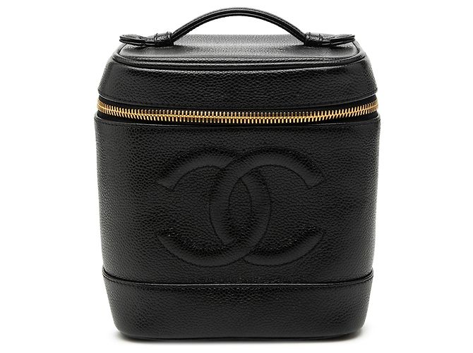 Vanity Neceser Chanel CC Caviar Negro