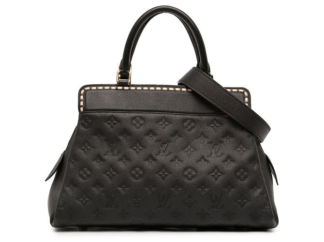Borsa Louis Vuitton Monogram Empreinte Vosges MM nera Nero