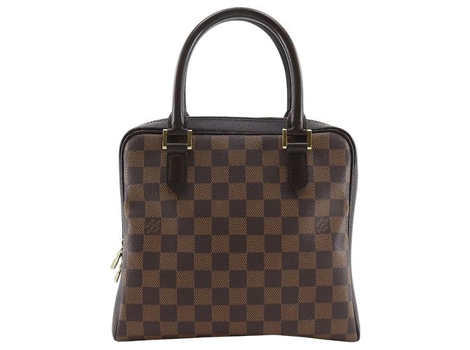 Braune Louis Vuitton Damier Ebene Brera Handtasche