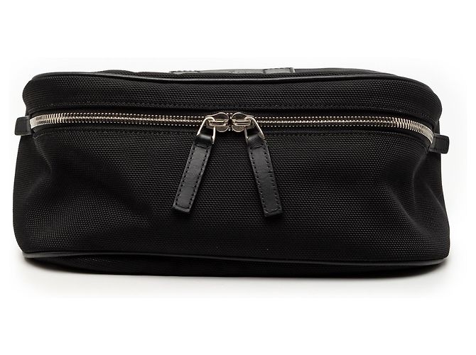 Gucci Nylon Web Gürteltasche Schwarz