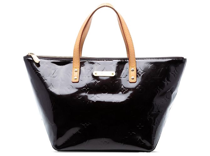 Bolsa Louis Vuitton Monogram Vernis Bellevue PM Roxa Roxo