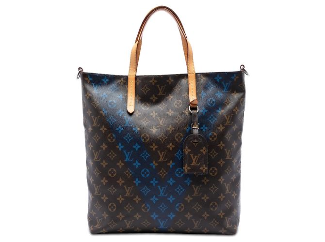 Bolsa Louis Vuitton Monogram V Cabas Jour marrom