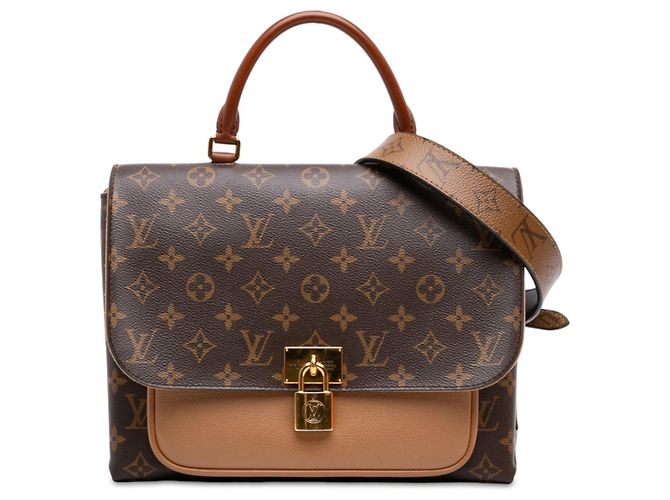Bolsa Marignan Monogram Louis Vuitton marrom