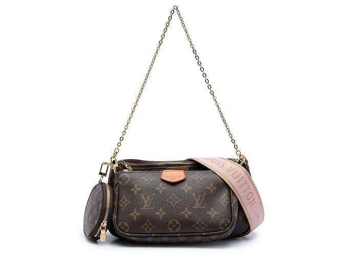 Borsa Louis Vuitton Monogram Multi Pochette Accessoires marrone