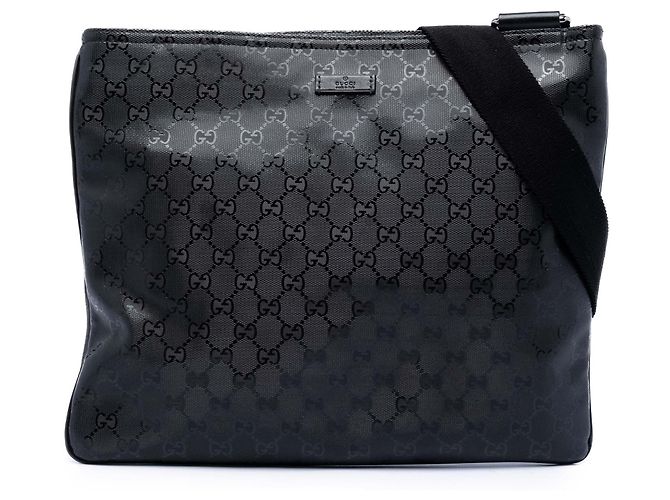 Borsa a tracolla Gucci GG Imprime nera Nero