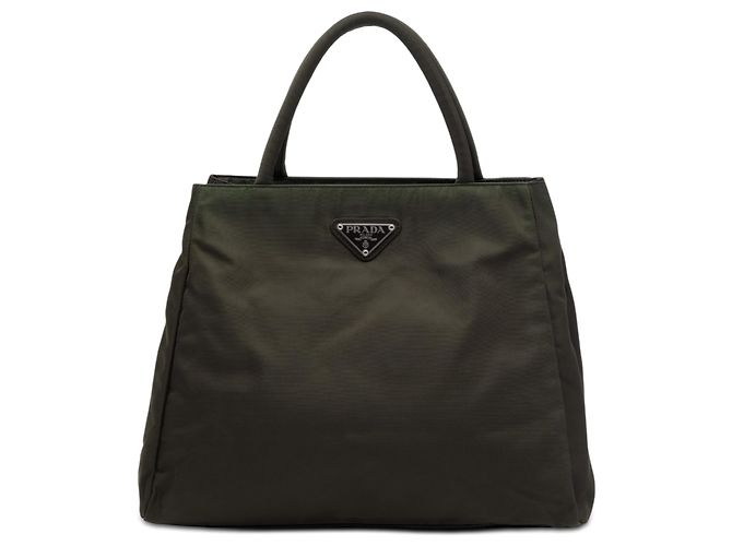 Tote Prada Tessuto marrone