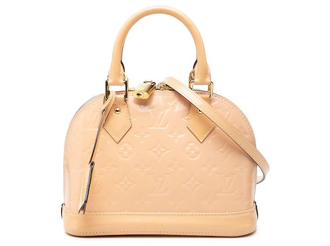 Bolsa Louis Vuitton Monogram Vernis Alma BB Rosa