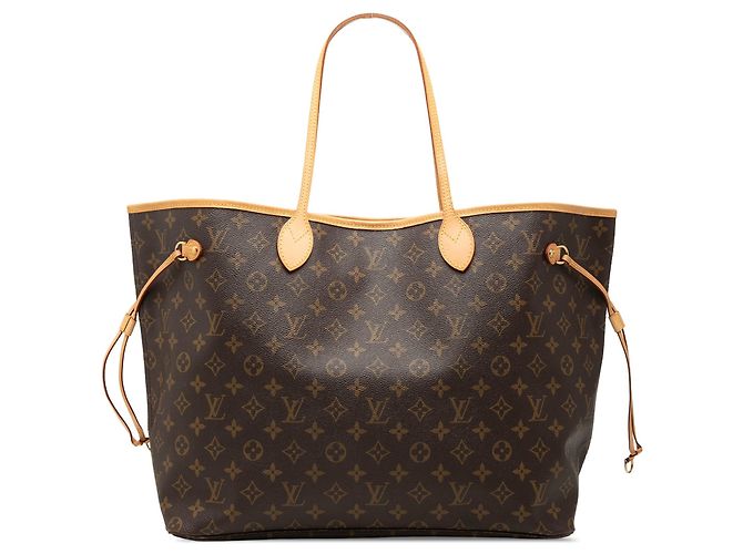 Bolsa Tote Louis Vuitton Monogram Neverfull GM marrom