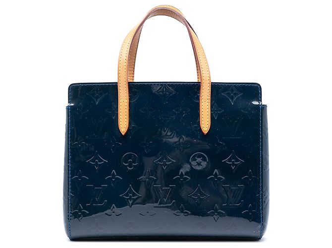 Borsa Louis Vuitton Monogram Vernis Catalina BB blu