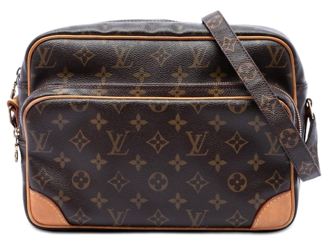 Borsa a tracolla Louis Vuitton Monogram Nil marrone