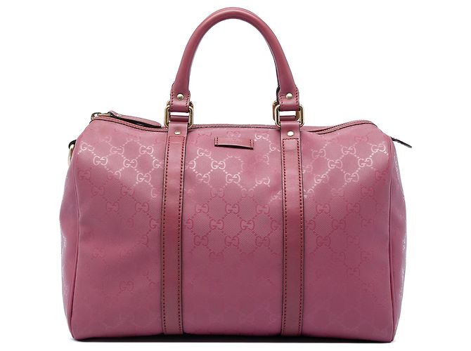 Borsa Boston Gucci Medium GG Imprime Rosa