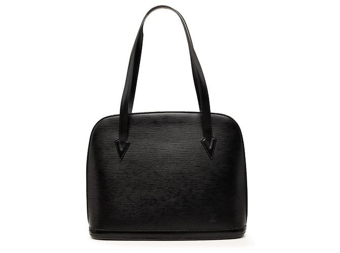 Borsa a tracolla Louis Vuitton Epi Lussac nera Nero