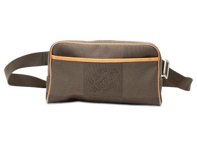 Borsa a tracolla Acrobat Damier Geant marrone Louis Vuitton