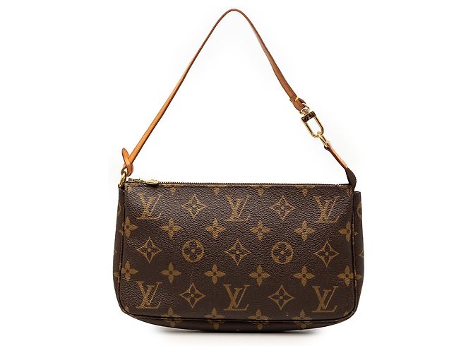 Sac à bandoulière Louis Vuitton Monogram Pochette Accessoires marron