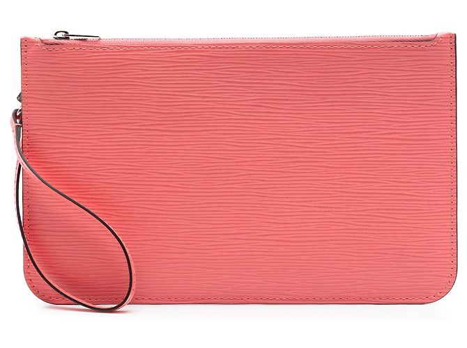 Pochette Louis Vuitton Epi Neverfull rosa