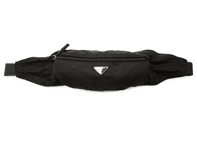 Borsa a tracolla Tessuto nera Prada Nero