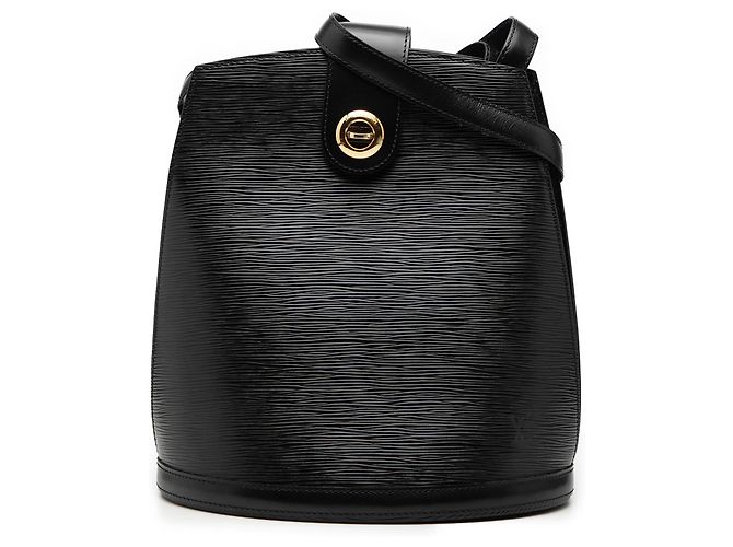 Borsa a tracolla Louis Vuitton Epi Cluny nera Nero