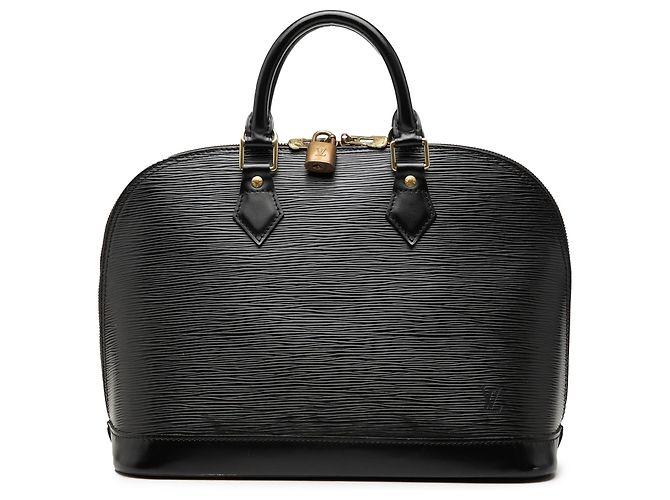 Borsa Alma PM in Epi nero Louis Vuitton