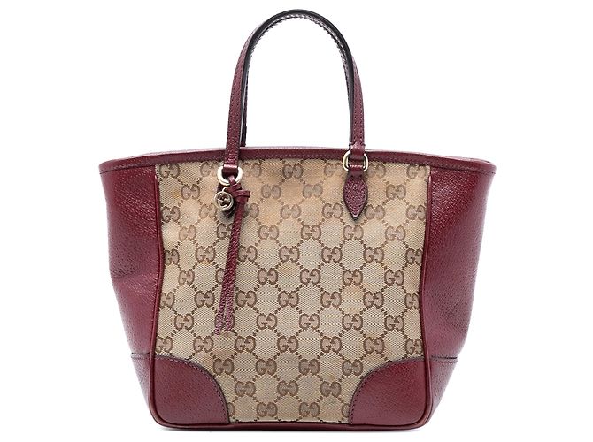 Borsa Bree Small GG Canvas marrone Gucci