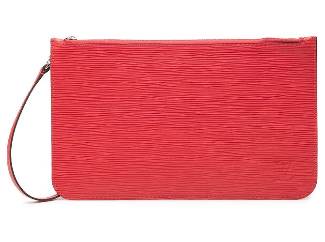 Pochette Epi Neverfull roja Louis Vuitton