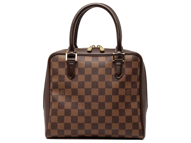 Bolsa Louis Vuitton Damier Ebene Brera Marrom