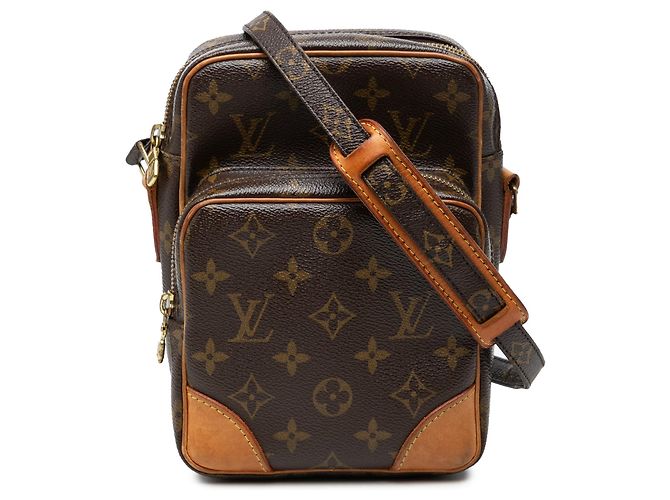 Bolsa transversal Louis Vuitton Monogram Amazone marrom