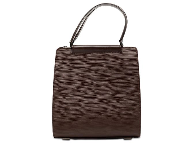 Bolsa Louis Vuitton Epi Figari PM marrom