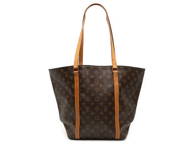 Bolsa de compras Louis Vuitton Monogram marrom