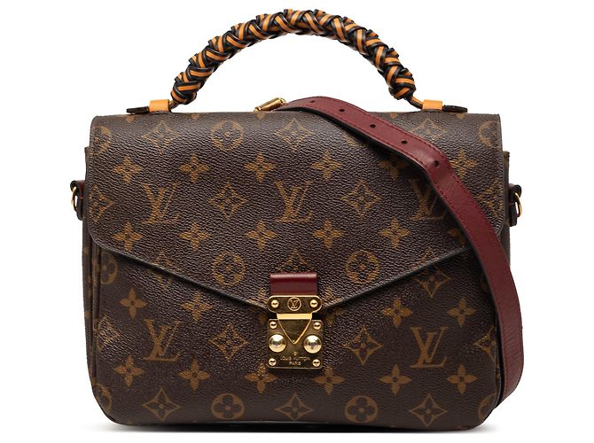 Metis Pochette Métis Monogram Braided Marrone Louis Vuitton