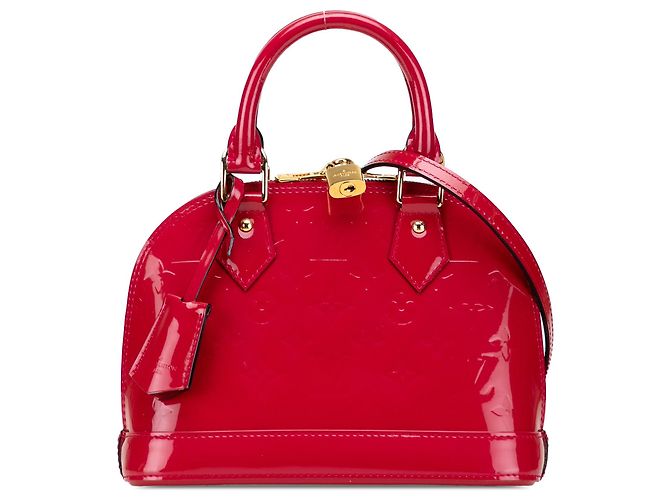 Bolso Louis Vuitton Monogram Vernis Alma BB Rojo Roja