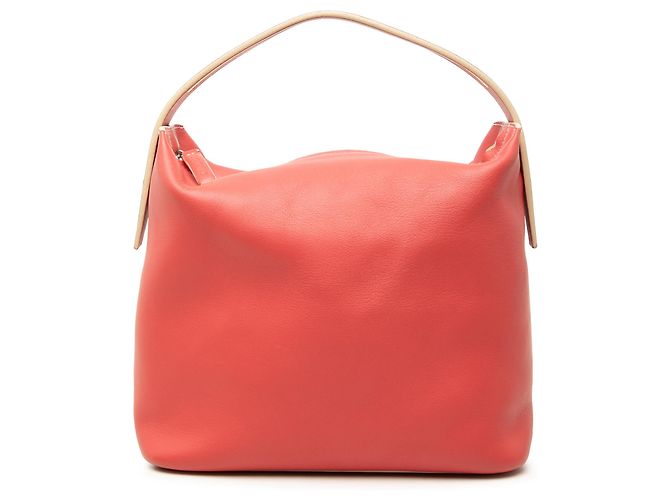Orangefarbene LOEWE Lederhandtasche