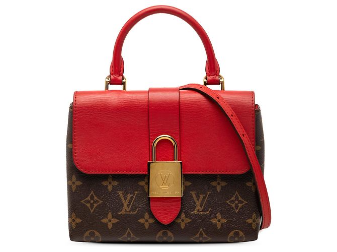 Borsa Louis Vuitton Monogram Locky BB marrone