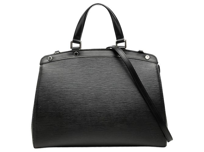 Borsa Louis Vuitton Epi Brea MM nera Nero