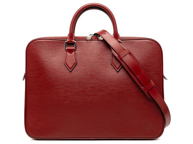 Sac Business Louis Vuitton Epi Dandy MM Rouge