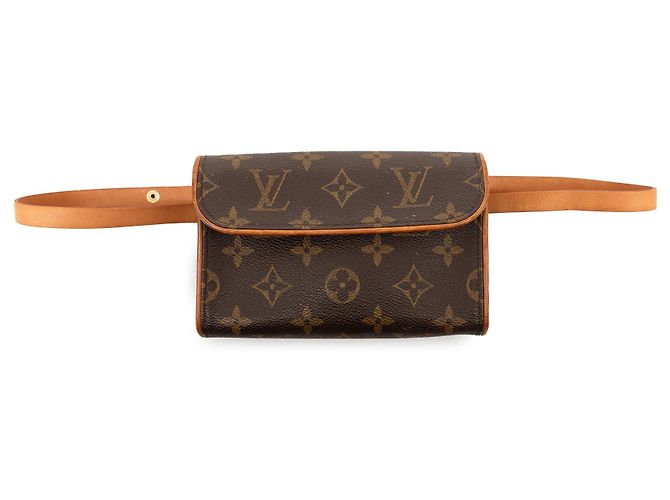 Louis Vuitton Monogram Pochette Florentine Gürteltasche braun