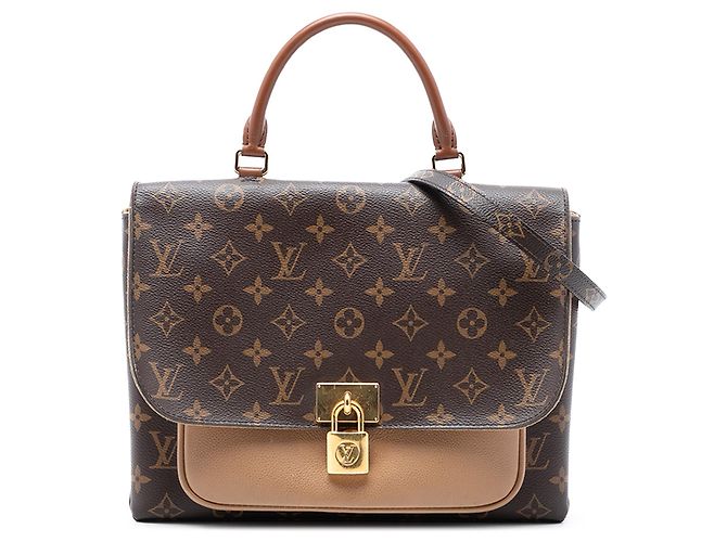 Borsa Marignan Monogram Louis Vuitton marrone
