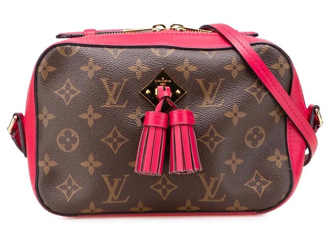 Borsa a tracolla Louis Vuitton Monogram Saintonge marrone
