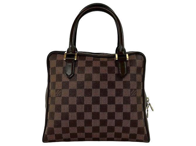 Bolsa Louis Vuitton Damier Ebene Brera Marrom