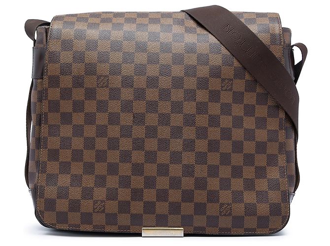 Borsa a tracolla Louis Vuitton Damier Ebene Abbesses marrone