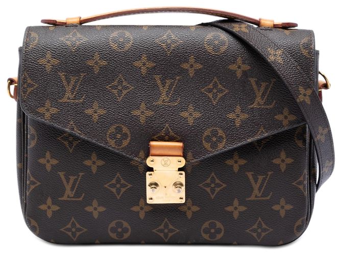 Borsa Louis Vuitton Monogram Pochette Metis marrone