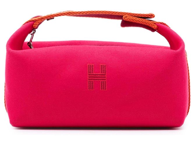 Estuche Hermès Small Canvas Bride A Brac Rosa
