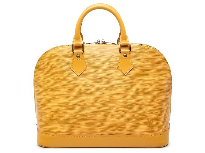 Bolso Louis Vuitton Epi Alma PM Amarillo