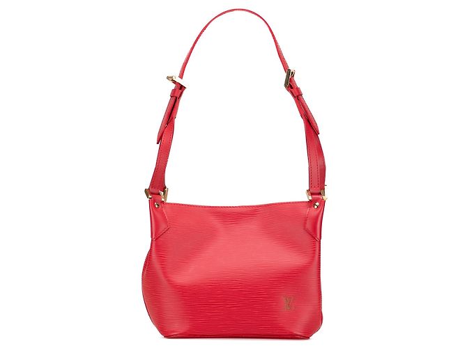 Borsa a tracolla Louis Vuitton Epi Mandara PM rossa Rosso